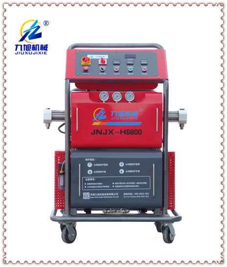 遼寧聚脲噴涂機(jī) 小型輕便節(jié)省原料(圖1) H5800型立式儲(chǔ)罐聚脲施工機(jī)器